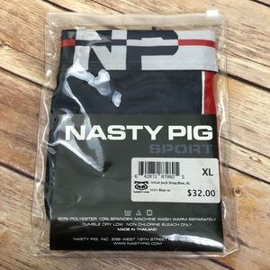 Nasty Pig Underwear & Socks - Nasty Pig NWT Initial Jock XL Nasty Pig Underwear & Socks - Nasty Pig NWT Initial Jock XL